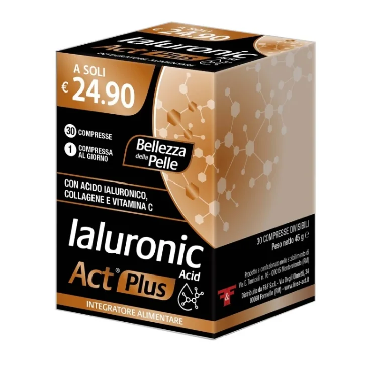 Ialuronic Acid Act Plus Integratore Benessere delle Articolazioni 30 compresse
