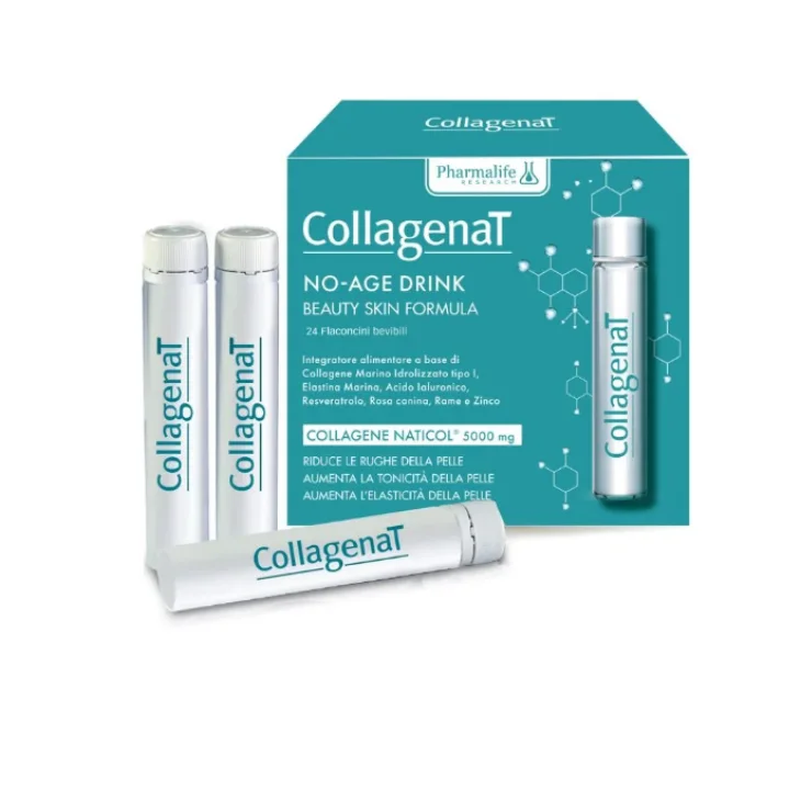 Collagenat No Age Drink Integratore Anti Età 24 Flaconcini