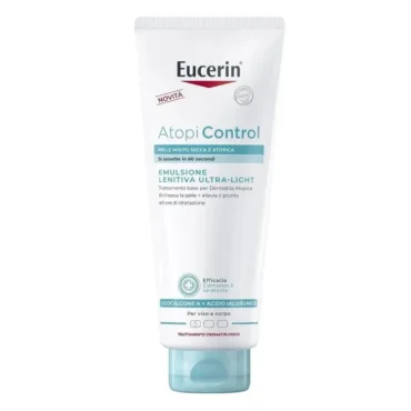 Eucerin Emulsione Lenitiva Ultra Light Idratante Lenitivo Pelli Sensibili 400 ml