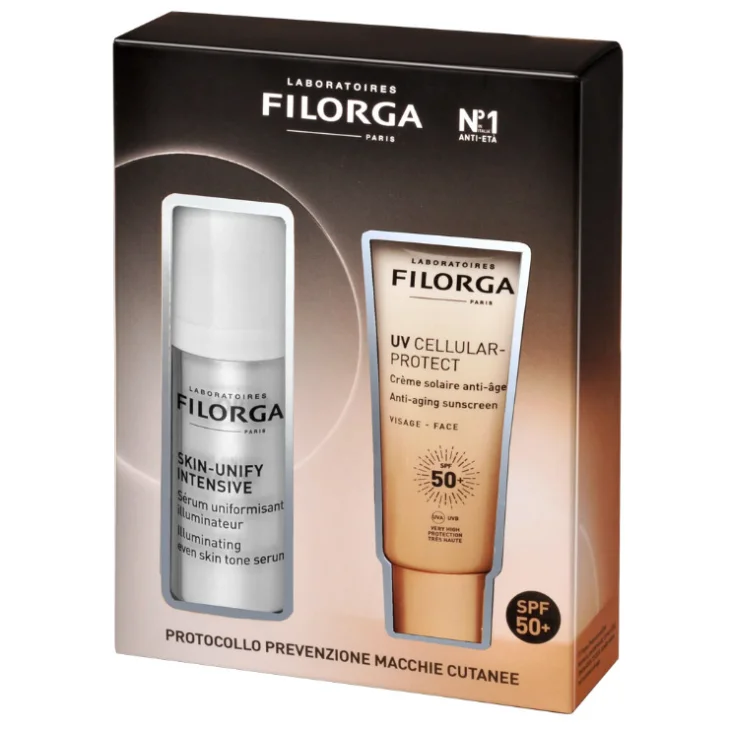 Filorga Coffret Protocollo Prevenzione Macchie Cutanee Skin-Unify Intensive 30 ml + UV Cellular Protection SPF 50+ 40 ml