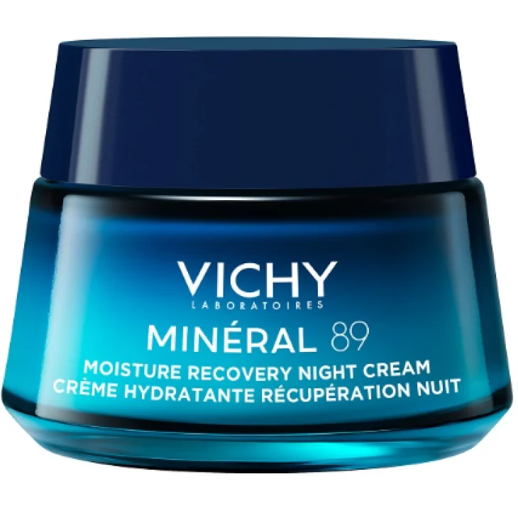 Vichy Mineral 89 Crema Notte Rigenerante e Rimpolpante 50 ml