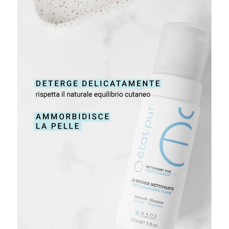 Etat Pur The Cleansing Foam Mousse Detergente Delicata 150 ml