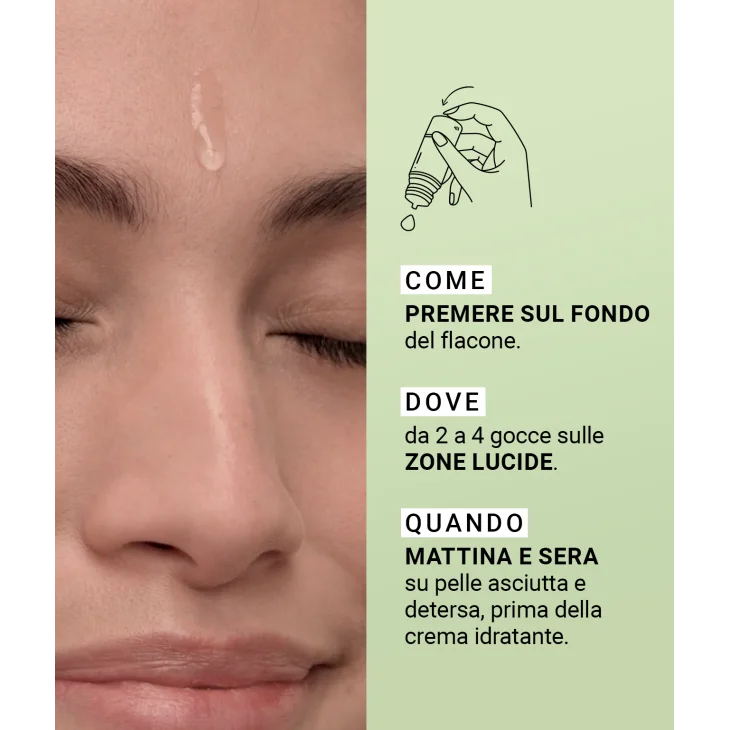 Etat Pur Gluconato di Zinco 3% Attivo Puro Sebo-Regolatore 15 ml