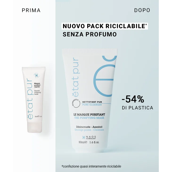 Etat Pur Maschera Levigante e Purificante 50 ml