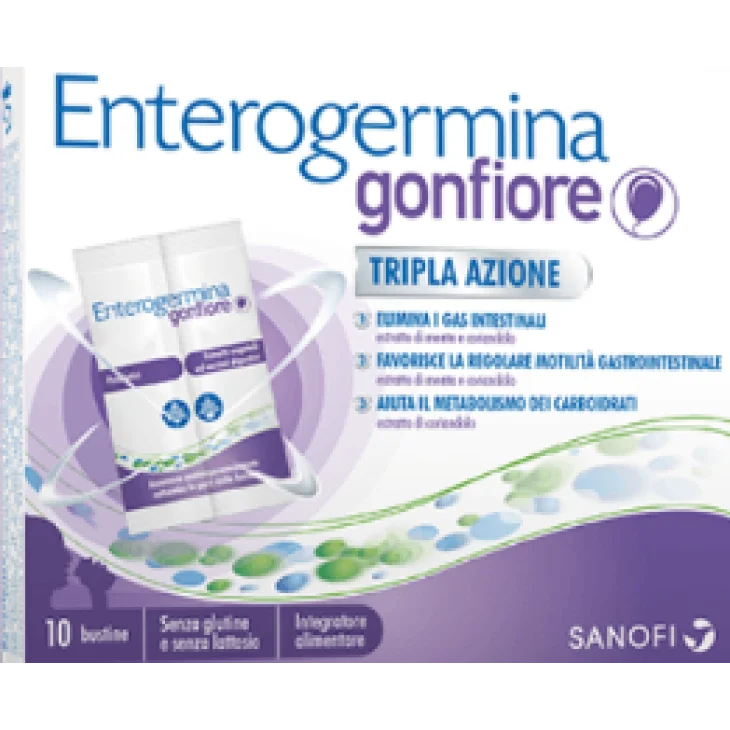 Enterogermina Gonfiore Addominale 10 Bustine