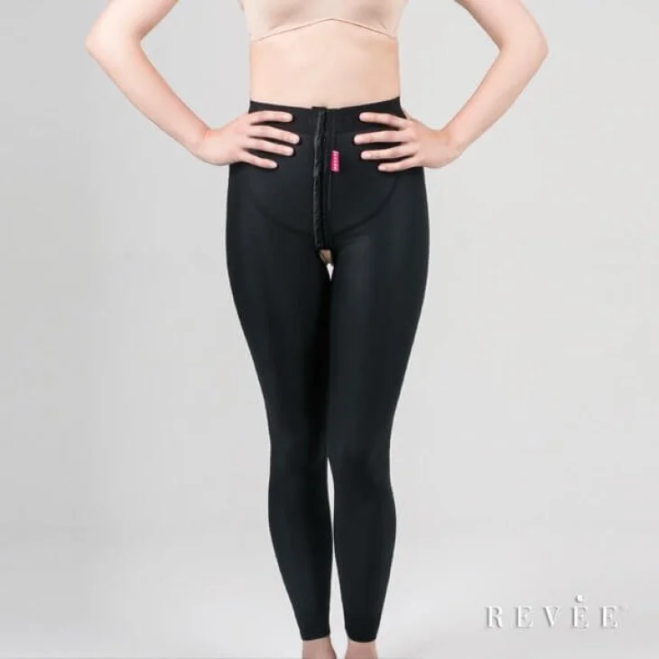 Revèe Guaina per Liposuzione Lunga Art 0103 Colore Nero Taglia 3XL