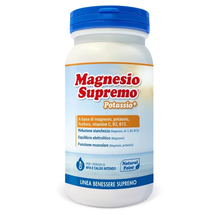 Magnesio Supremo Potassio+ Integratore di Magnesio e Potassi 150 g