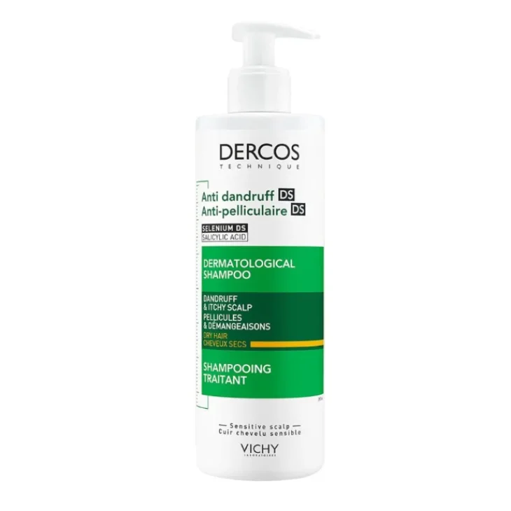 Vichy Dercos Shampoo Antiforfora DS Capelli Secchi 390 ml