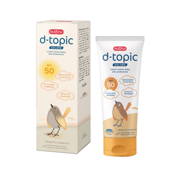DTopic Solare Bambini Alta Protezione SPF50+ 100 ml