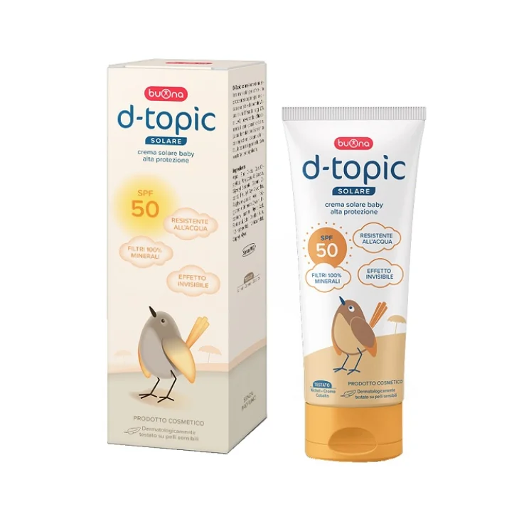 DTopic Solare Bambini Alta Protezione SPF50+ 100 ml