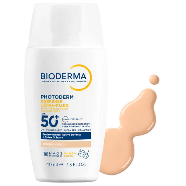 Bioderma Photoderm XDefense Ultra-Fluid SPF50+ Colore 01 40 ml