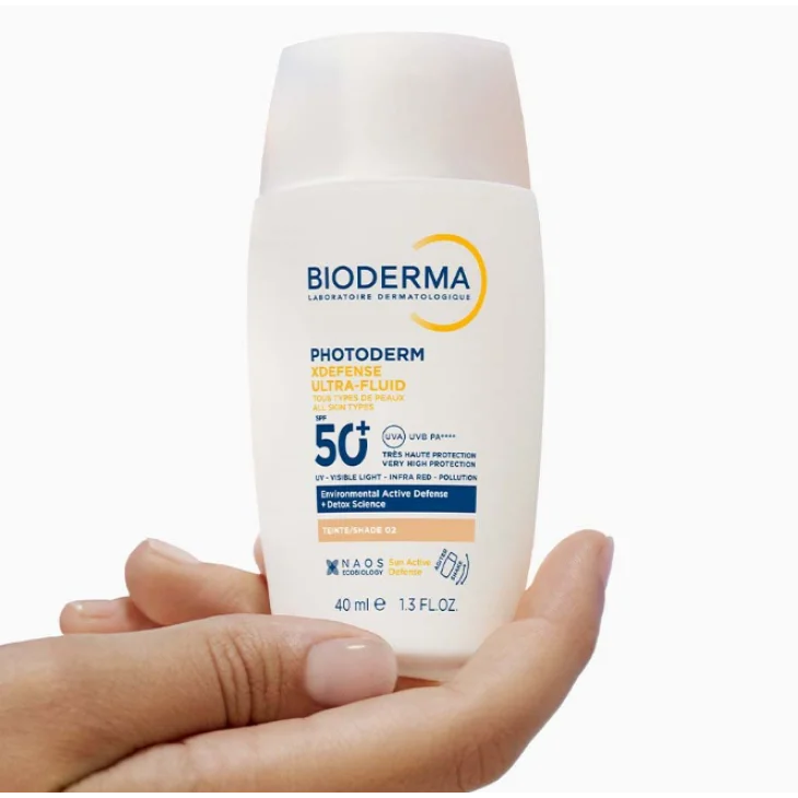 Bioderma Photoderm XDefense Ultra-Fluid SPF50+ Tinta 02 - 40 ml