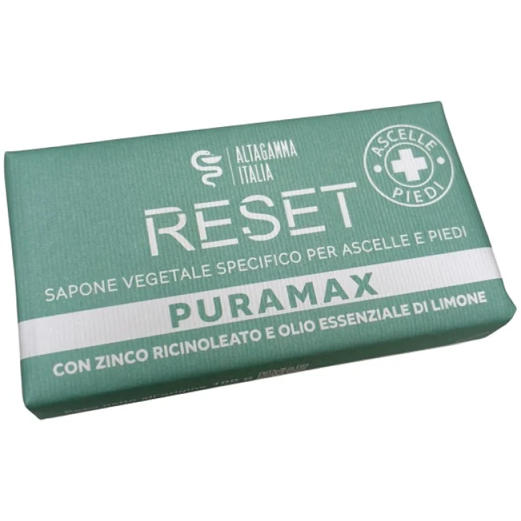 PURAMAX RESET SAPONE VEGETALE ASCELLE E PIEDI 100 G