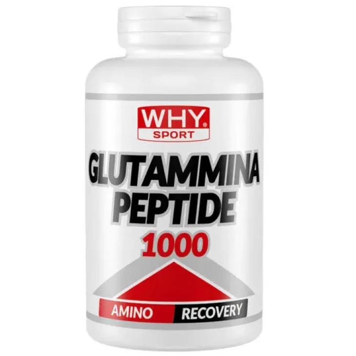 Why Sport Glutammina Peptide 1000 Integratore per Sportivi 150 Compresse