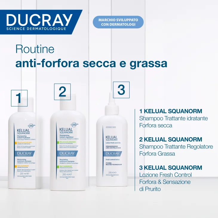 Ducray Kelual Squanorm Lozione Trattamento 200 ml