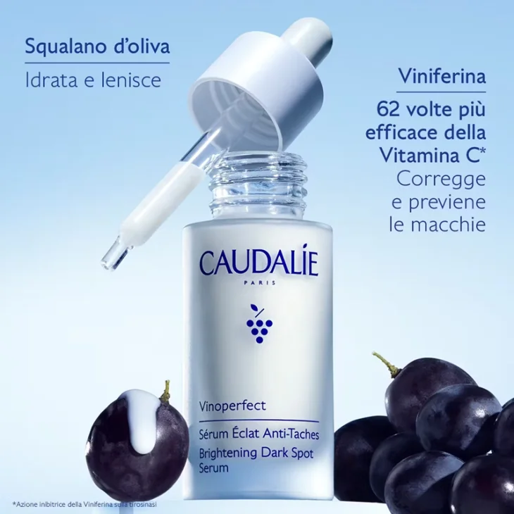 Caudalie Vinoperfect Cofanetto Duo Antimacchie Estate Siero Illuminante 30 ml + Fluido Altissima Protezione 20 ml