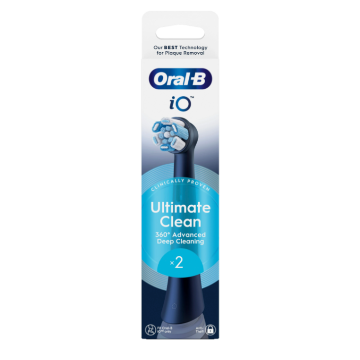 OralB Power Testine di Ricambio Linea Io 2 Pezzi