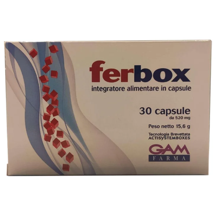 Ferbox Integratore di Ferro 30 Compresse