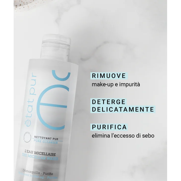 Etat Pur Acqua Micellare Struccante e Purificante 200 ml