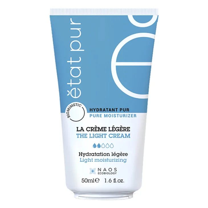 Etat Pur Light Cream Crema Idratante Viso e Collo Idratazione Leggera 50 ml