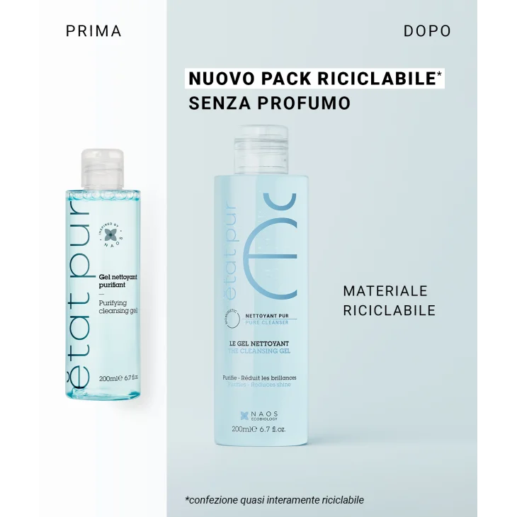 Etat Pur The Cleansing Gel Detergente Purificante 200 ml