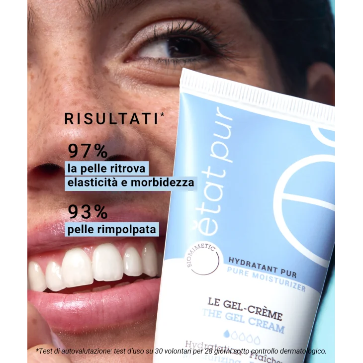 Etat Pur Gel Crema Idratante Viso e Collo 50 ml
