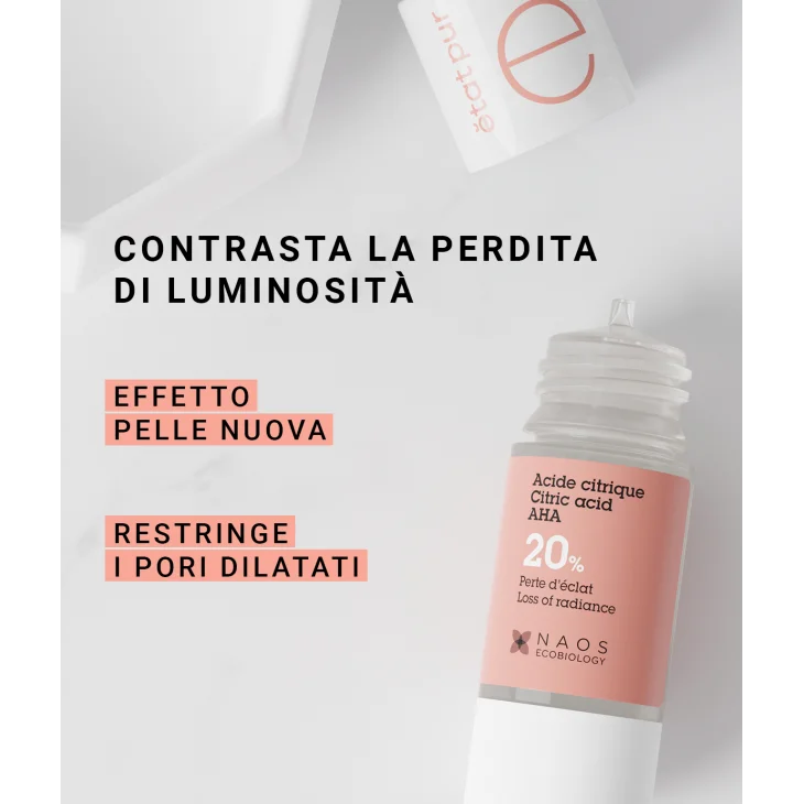 Etat Pur Attivo Puro Acido Citrico 20% 15 ml