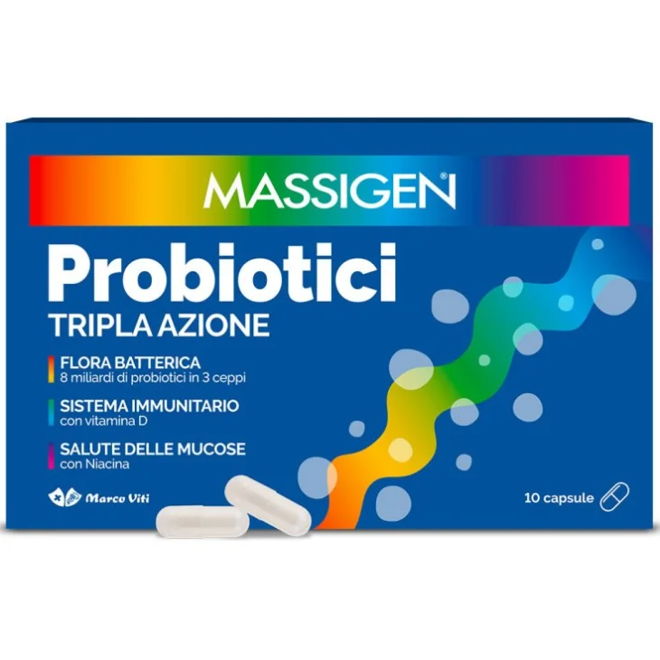MASSIGEN PROBIOTICI 10CPS 2024
