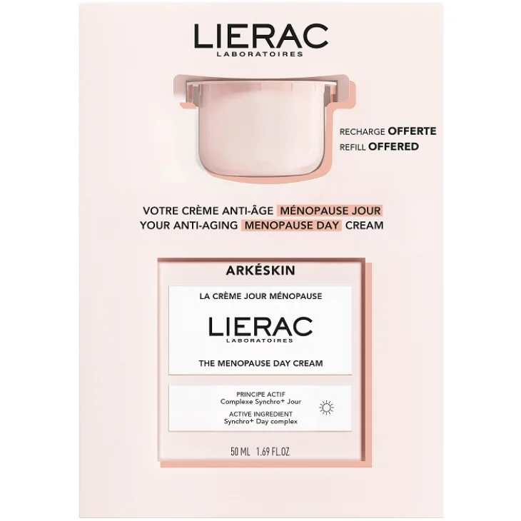 Lierac Arkesin Coffret Crema Giorno Cofanetto Anti Age 50 ml + Ricarica 50 ml