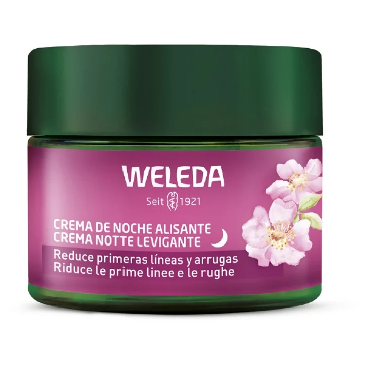 Weleda Crema Notte Levigante Rosa Mosqueta & Tè Bianco 40 ml