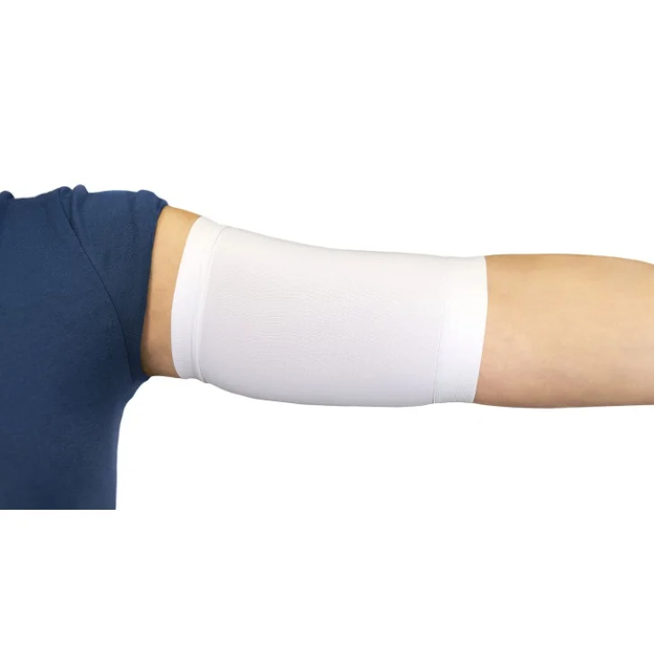 COPERTURA CATETERE VENOSO PICC E COPRI BOTTONE DIABETICO LINPHELLE COVERPICC MICROFIBRA BIANCO 2