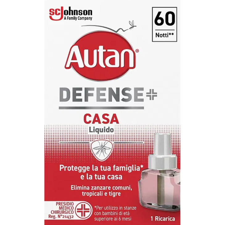 Autan Defense Liquido Elettrico Casa Ricarica 36 ml