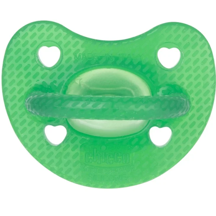 Chicco Gommotto Luxe Fluo 6-16 m Verde 1 Pezzo