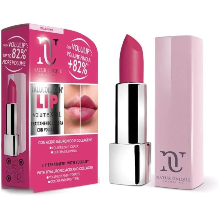 Natur Unique Ialucollagen Lip Volume XXXL Colore Ciclamino 4.2 ml