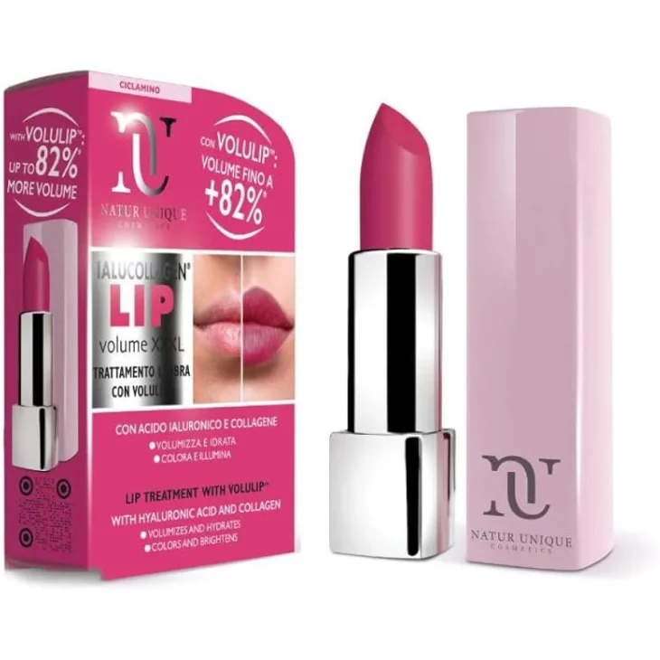 Natur Unique Ialucollagen Lip Volume XXXL Colore Ciclamino 4.2 ml