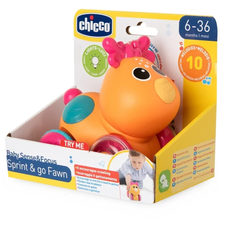 CHICCO GIOCO BABY SENSE&FOCUS CERBIATTO SPRINT&GO CHICCO GIOCO BABY SENSE&FOCUS CERBIATTO SPRINT&GO