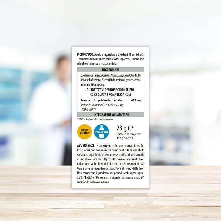 Aboca Vitamin C Naturcomplex Integratore di Vitamina C 14 Compresse