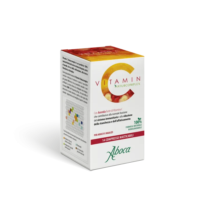 Aboca Vitamin C Naturcomplex Integratore di Vitamina C 14 Compresse
