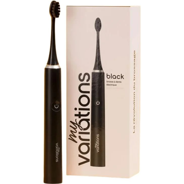 MyVariation Spazzolino Elettrico da Viaggio Tecnologia Sonic Colore Nero