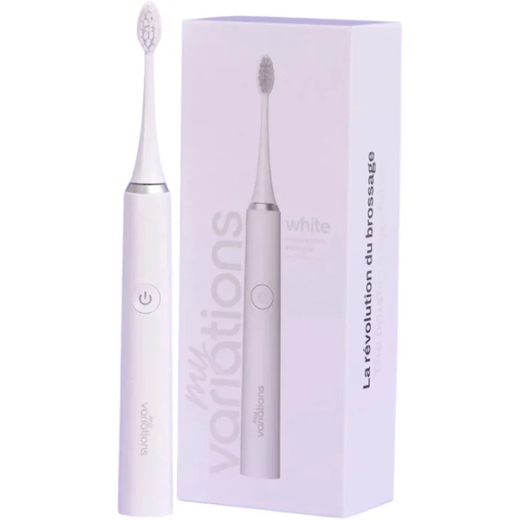MyVariation Spazzolino Elettrico da Viaggio Tecnologia Sonic Colore Bianco