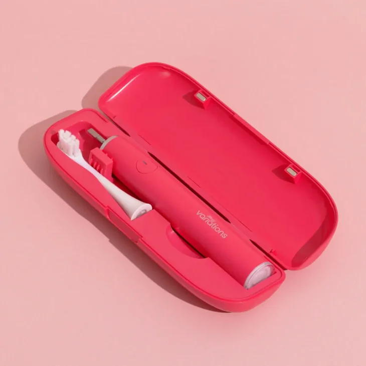 MyVariation Custodia da Viaggio Spazzolino Bambini Rosa
