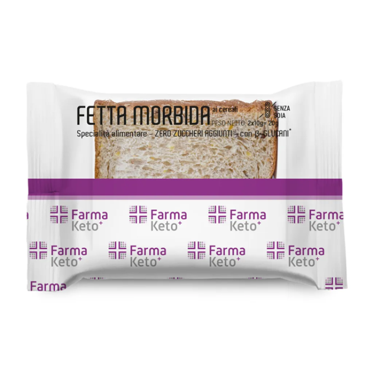 Farmaketo Fetta Morbida ai Cereali Senza Zuccheri 50 grammi