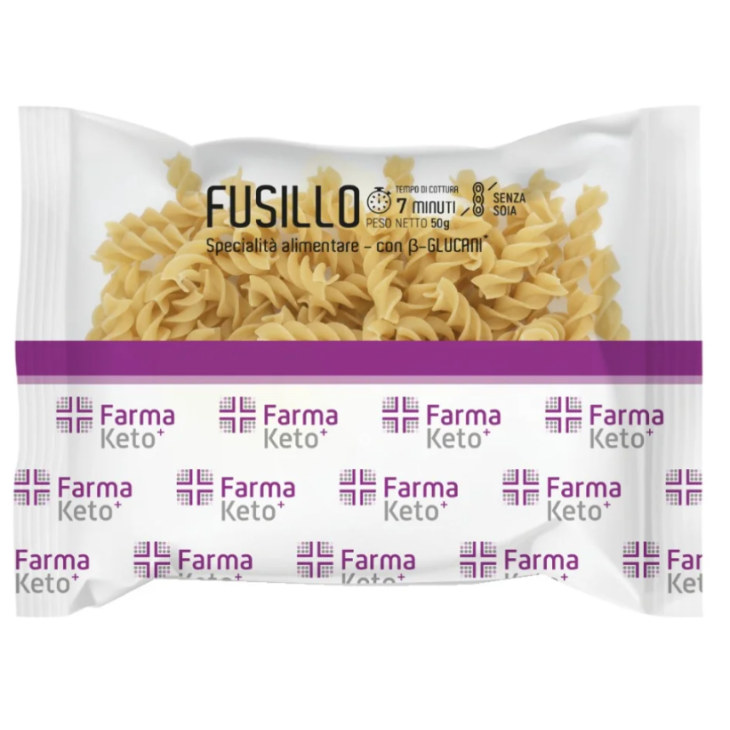 Farmaketo Pasta Fusilli Senza Zuccheri 50 grammi