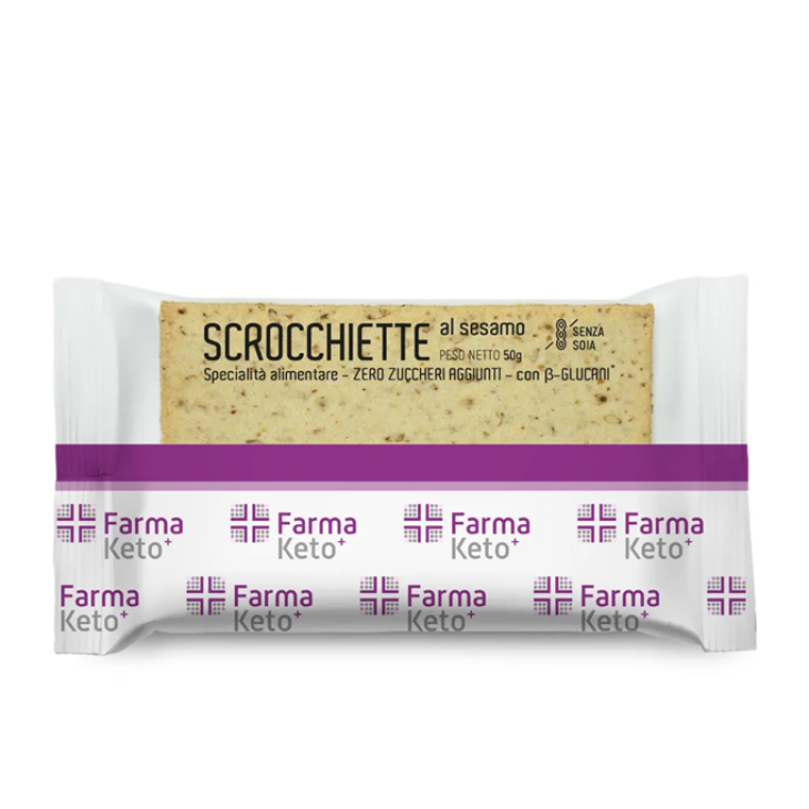 Farmaketo Scrocchiette al Sesamo Pane Croccante 50 grammi