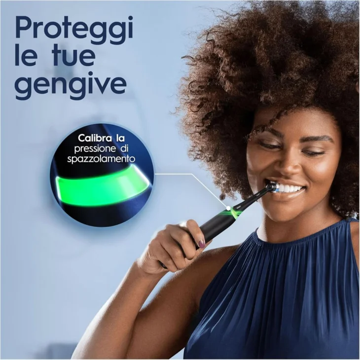 Oral-B Spazzolino Elettrico iO 5 Intelligenza Artificiale Nero