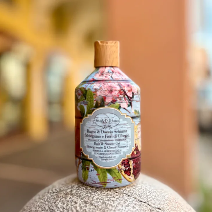 Le Maioliche Bagnodoccia Melograno e Fiori di Ciliegio 500 ml