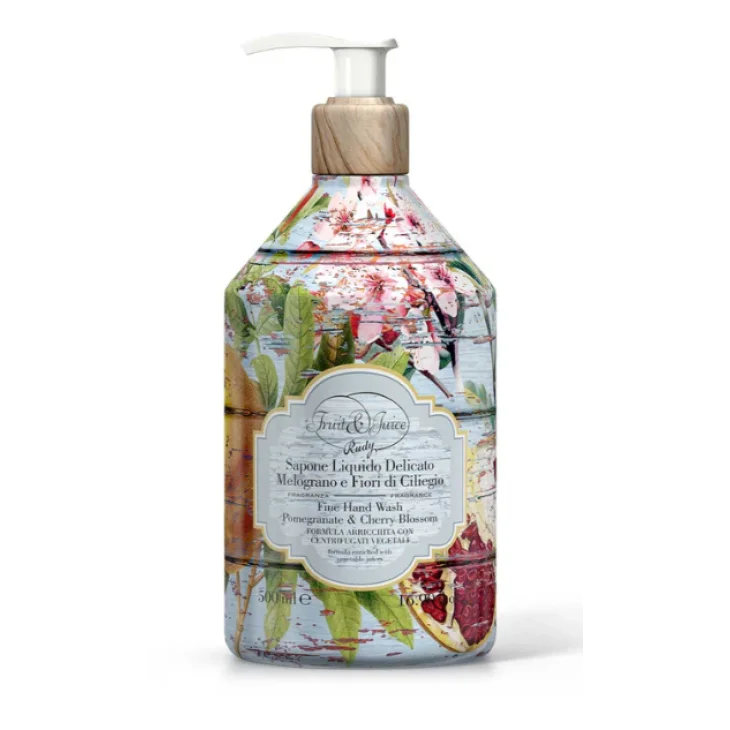 Le Maioliche Sapone Liquido Melograno e Fiori di Ciliegio 500 ml