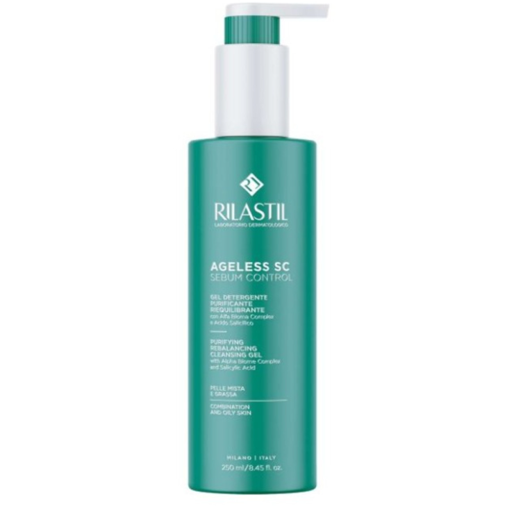Rilastil Ageless SC Sebum Control Gel Detergente Purificante Riequilibrante 250 ml