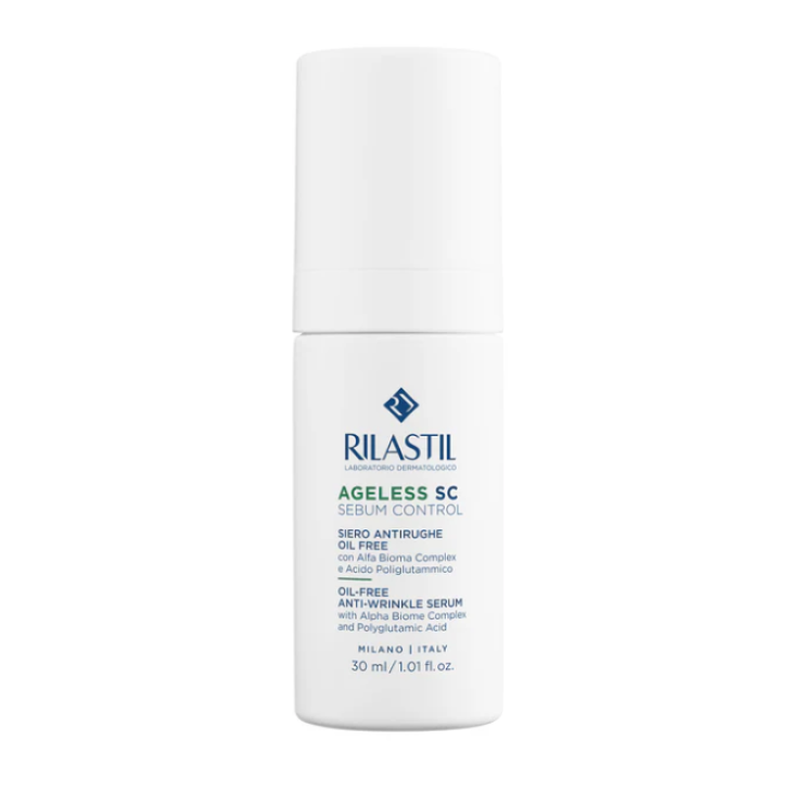 Rilastil Ageless SC Sebum Control Siero Viso Antirughe Sebonormalizzante 30 ml