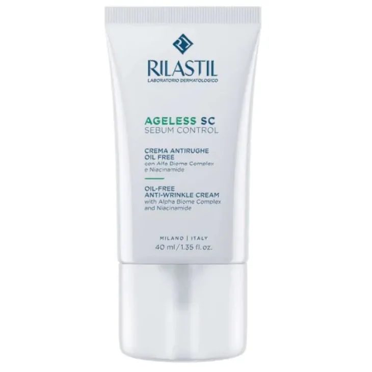 Rilastil Ageless SC Sebum Control Crema Antirughe Oil Free 40 ml